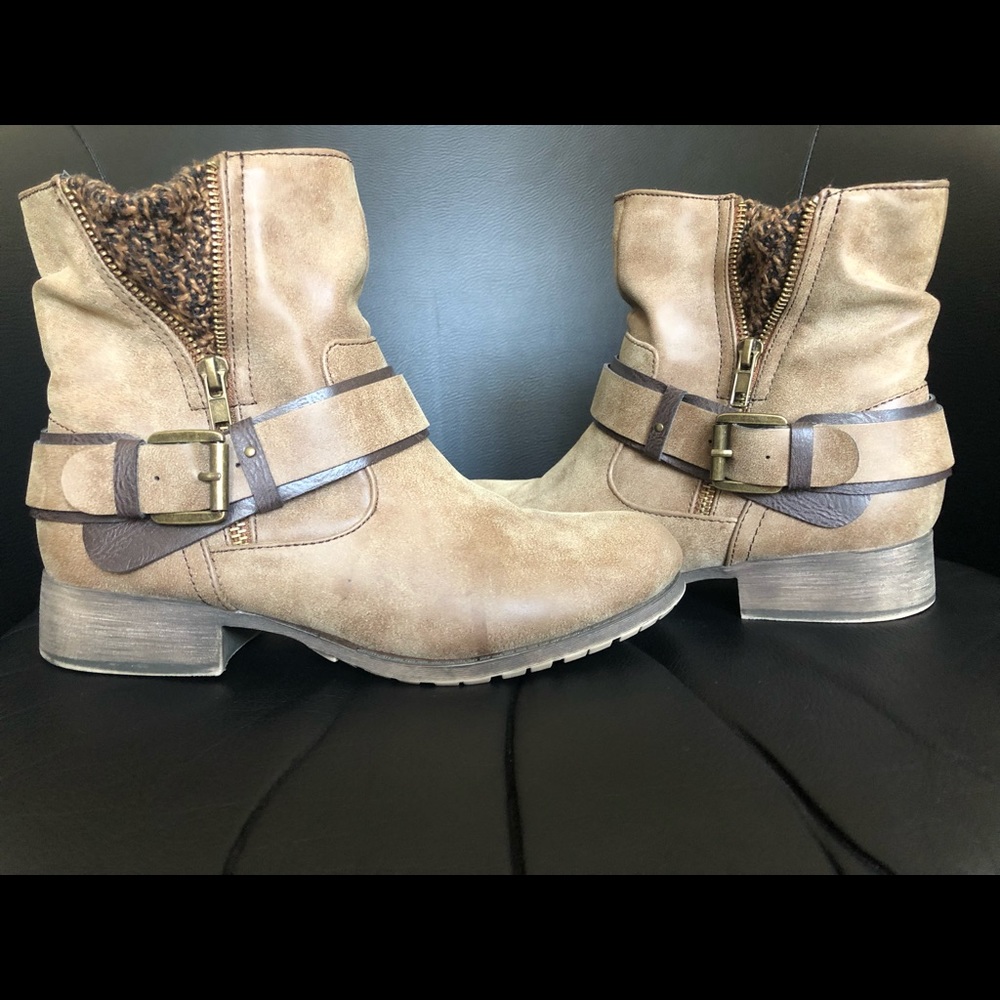 Leo Manmade Low Boots